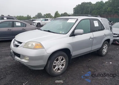 2004 Acura Mdx из США, поврежденный, VIN 2HNYD18874H537189